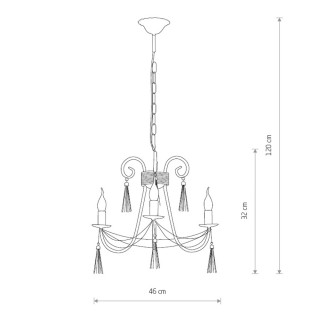 Подвесная люстра Nowodvorski Twist 2764-foto2