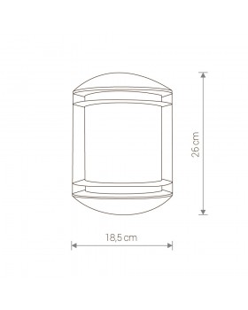 Уличный настенный светильник Nowodvorski Quartz 3411-foto7