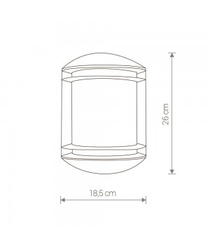 Уличный настенный светильник Nowodvorski Quartz 3411-foto7