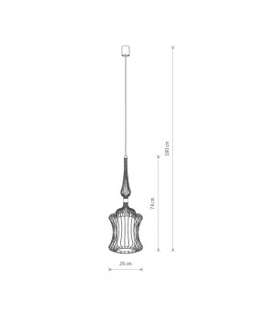 Подвесная люстра Nowodvorski Abi S 8870-foto8