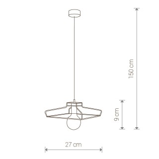 Подвесная люстра Nowodvorski Fiord 9667-foto2