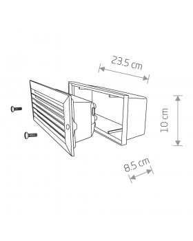 Уличный встраиваемый светильник Nowodvorski Assam 4453-foto2