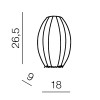 Настенный светильник Azzardo Elba wall AZ0092