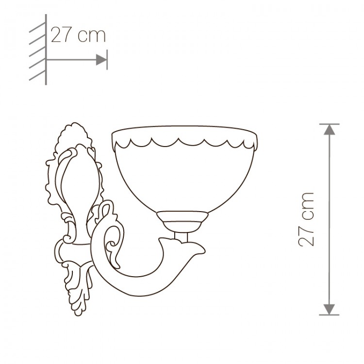 Бра Nowodvorski Olimpia 4356