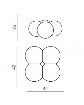 Потолочная люстра Azzardo Aris 4 top AZ2055-foto2