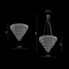 Подвесная люстра Azzardo Salerno XL AZ2927