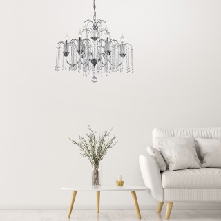 Подвесная люстра Zumaline Lucas P0354-06B-F4QL-foto2