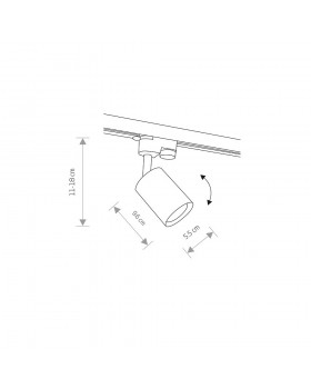 Трековый светильник Nowodvorski Profile Eye Spot 9322-foto2