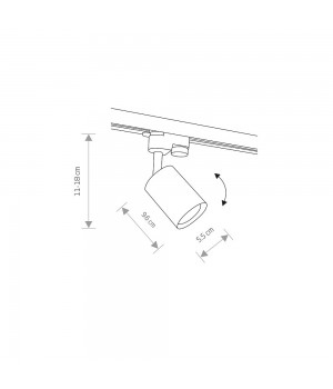 Трековый светильник Nowodvorski Profile Eye Spot 9322-foto2