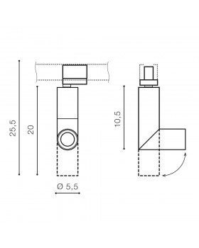 Трековый светильник Azzardo Santos Track 3 AZ4203-foto5