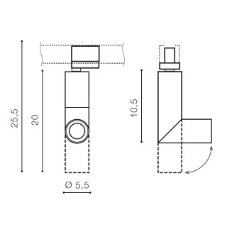 Трековый светильник Azzardo Santos Track 3 AZ4202-foto5