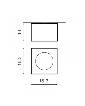 Накладной светильник Azzardo Paulo 1 230V AZ0960-foto2