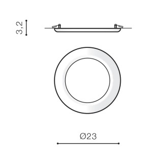Встраиваемый светильник Azzardo Linda 23 AZ2244-foto2