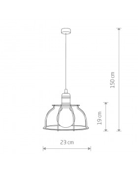 Подвесная люстра Nowodvorski Workshop C 6335-foto2