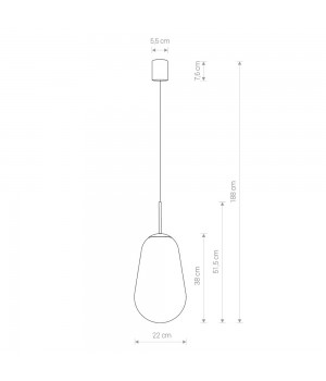 Подвесной светильник Nowodvorski Pear M 7798-foto4