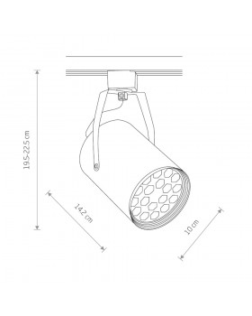 Трековый светильник Nowodvorski Profile Store Led Pro 8326-foto6