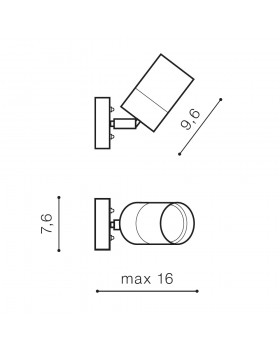 Настенный светильник Azzardo Rolf AZ4477-foto2