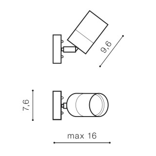 Настенный светильник Azzardo Rolf AZ4475-foto2