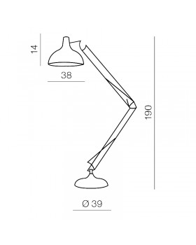 Торшер Azzardo Gunnar AZ1027-foto2