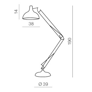 Торшер Azzardo Gunnar AZ1027-foto2
