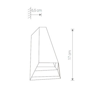 Уличный настенный светодиодный светильник Nowodvorski Peak 4441-foto2
