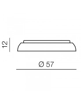 Потолочная люстра Azzardo Biscotto 57 top AZ0560-foto3