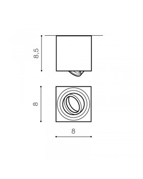 Накладной светильник Azzardo Mini Eloy AZ1713-foto2