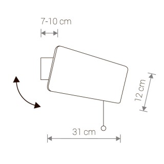 Настенный светильник Nowodvorski Oslo Oak 9311-foto2