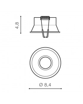 Встраиваемый светильник Azzardo Itaka AZ4074-foto2
