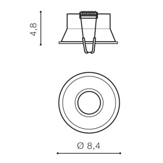 Встраиваемый светильник Azzardo Itaka AZ4073-foto2
