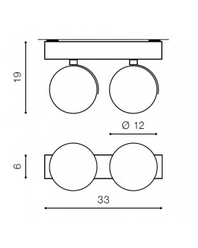 Спот Azzardo Jerry 2 230V AZ1371-foto2