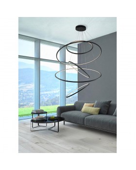 Подвесная люстра Azzardo Wheel XXL AZ3137-foto2