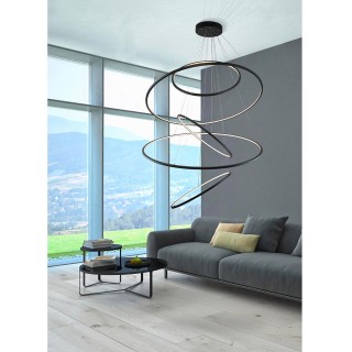 Подвесная люстра Azzardo Wheel XXL AZ3137-foto2