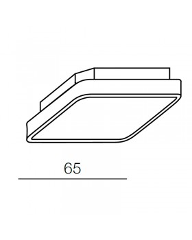 Накладной светильник Azzardo Quadro C AZ0204-foto2