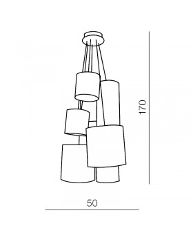 Подвесная люстра Azzardo Solvig AZ1021-foto3