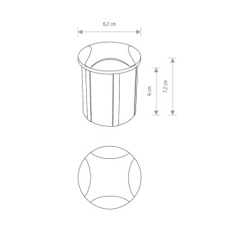 Встраиваемый светильник Nowodvorski Pat Led 8162-foto3