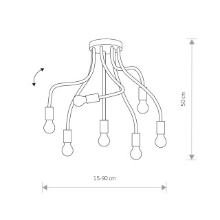 Потолочный cветильник Nowodvorski Flex 9273-foto2