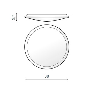 Накладной светильник Azzardo Junona 38 AZ2750-foto3