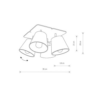 Потолочный cветильник Nowodvorski Awinion 9716-foto7
