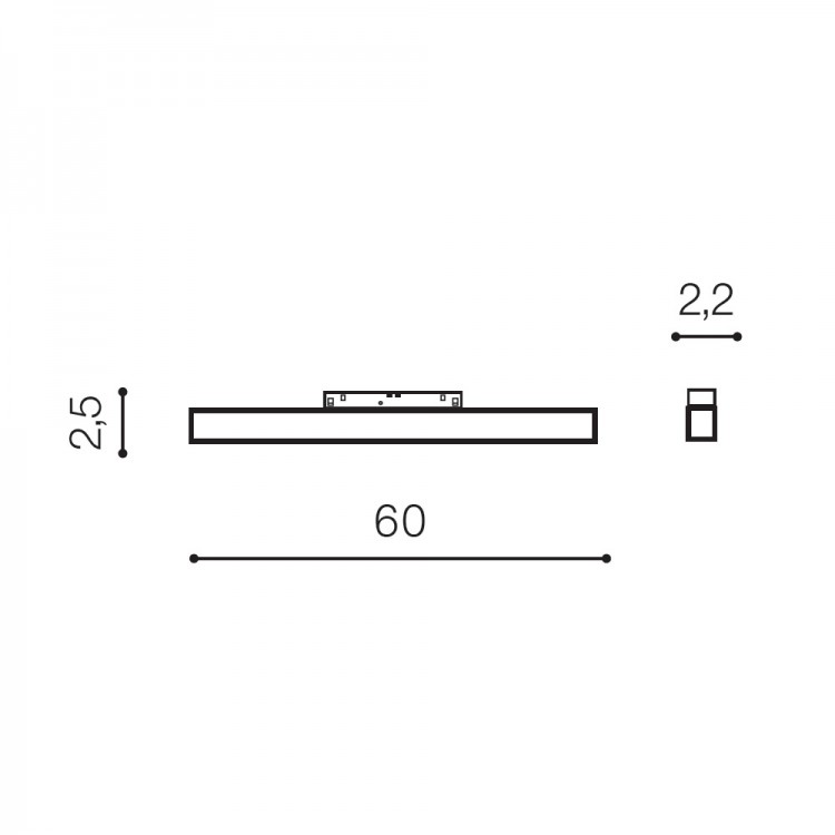 Трековый светильник Azzardo Saga Track Magnetic AZ4607