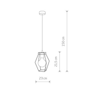 Подвесная люстра Nowodvorski Fiord 9670-foto9