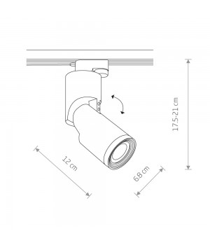 Трековый светильник Nowodvorski Profile Mike 7662-foto5