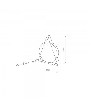 Настольная лампа Nowodvorski Wheel 9032-foto2