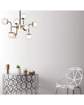 Подвесная люстра Zumaline RIANO P0454-08C-SDGF-foto2