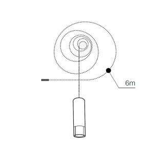 Патрон со шнуром для подвесного светильника Azzardo Ziko AZ3458-foto4