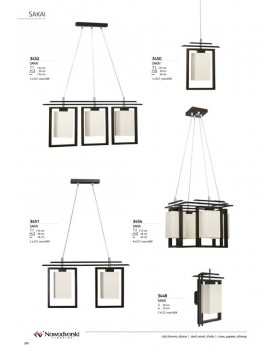 Подвесной светильник Nowodvorski Sakai 3450-foto2
