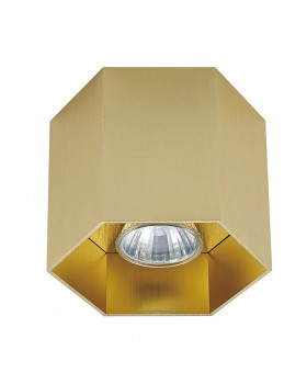 Потолочный светильник Zumaline POLYGON CL 1L 20035-GD