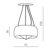 Подвесная люстра Azzardo Cosmo 2 AZ0910