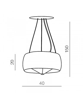 Подвесная люстра Azzardo Cosmo 2 AZ0910-foto3