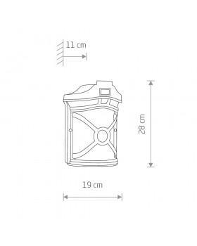 Уличный настенный светильник Nowodvorski Don 4687-foto7